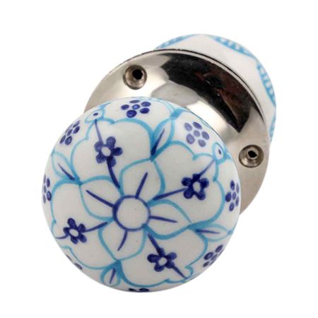 Bibiscus Flower Mortice Handle 2.25